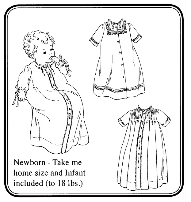 The Old Fashioned Baby - Baby's First Daygowns