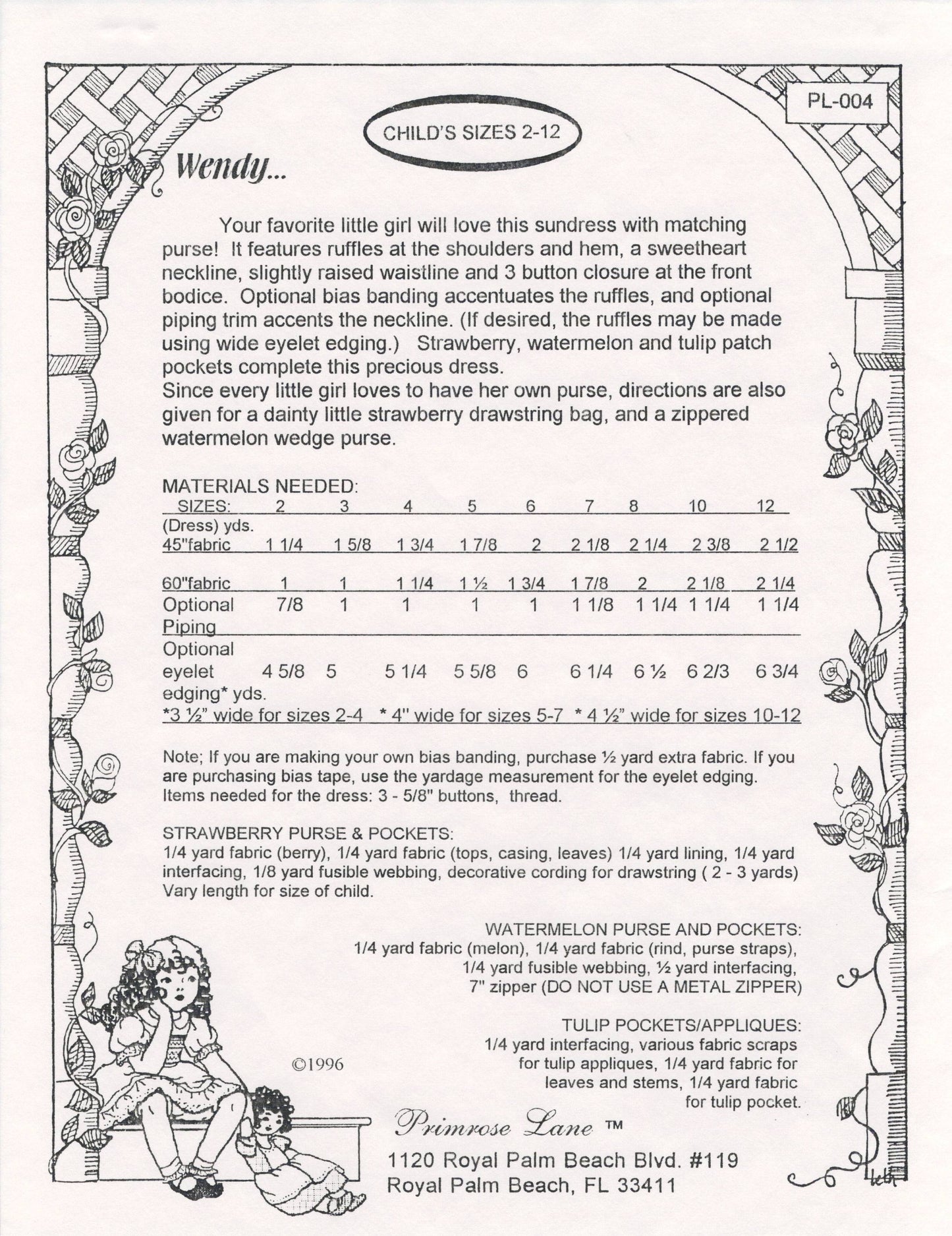 Primrose Lane-Wendy
