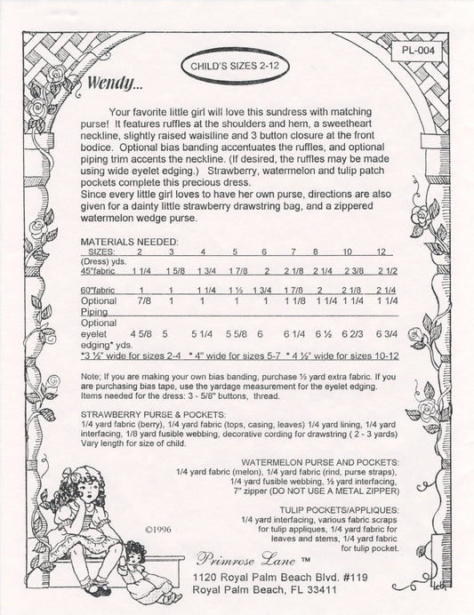 Primrose Lane-Wendy