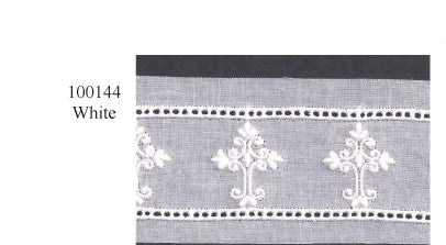 Swiss Embroidery-Insertion & Edging 23 (Religious crosses)