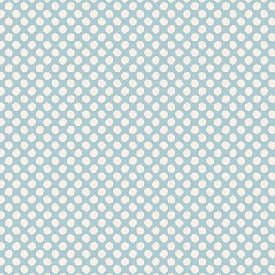 Tilda® Classic Basics- Paint Dots Light Blue