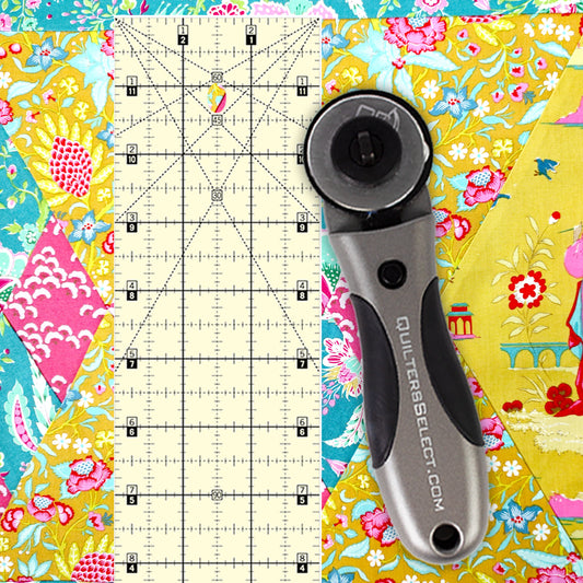 Quilters Select Non-Slip Ruler 3"x12"