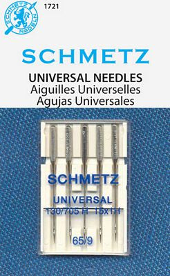Schmetz Machine Needles 1721-Universal-Size 9/65