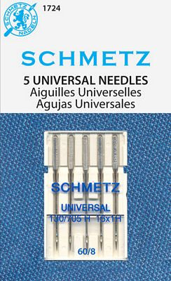 Schmetz Machine Needles 1724-Universal Size 60/8