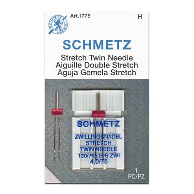 Schmetz Machine Needles 1775-Twin Stretch Needle-Size 11/75