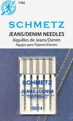 Schmetz Machine Needles 1782-Jeans Needle-Size 14/90