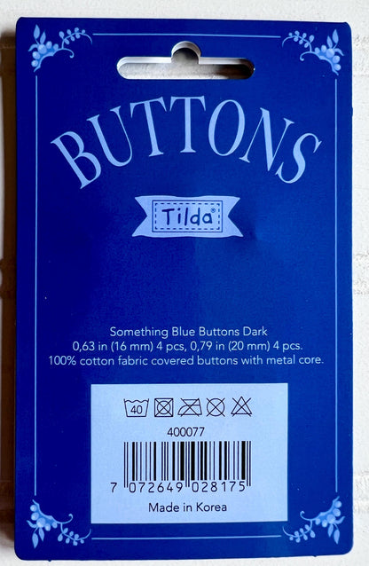 Tilda® Buttons-Something Blue-Dark