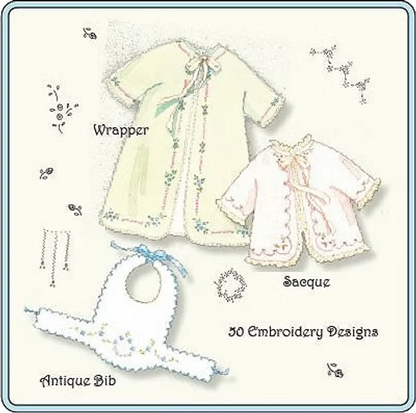 The Old Fashioned Baby - Baby's Sacque and Wrapper