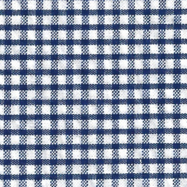 Check Seersucker–S/21-Navy