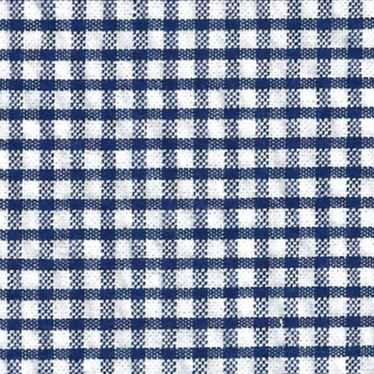 Check Seersucker–S/21-Navy