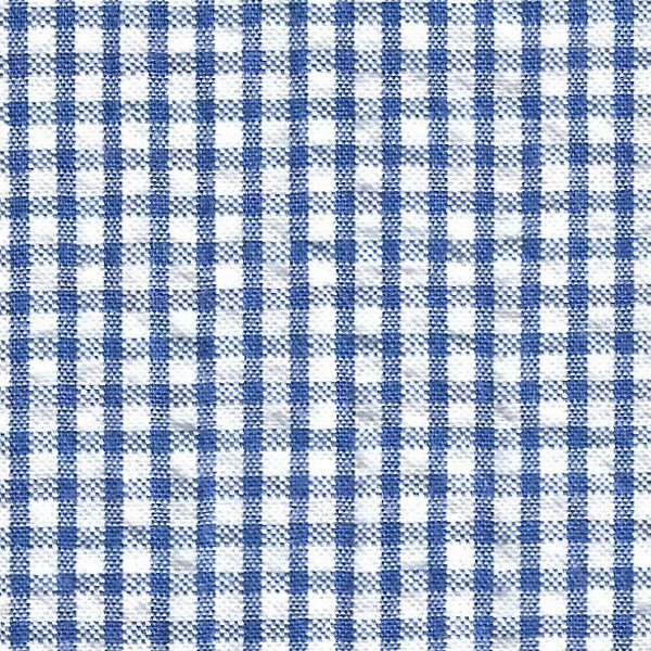 Check Seersucker–S/117-Royal