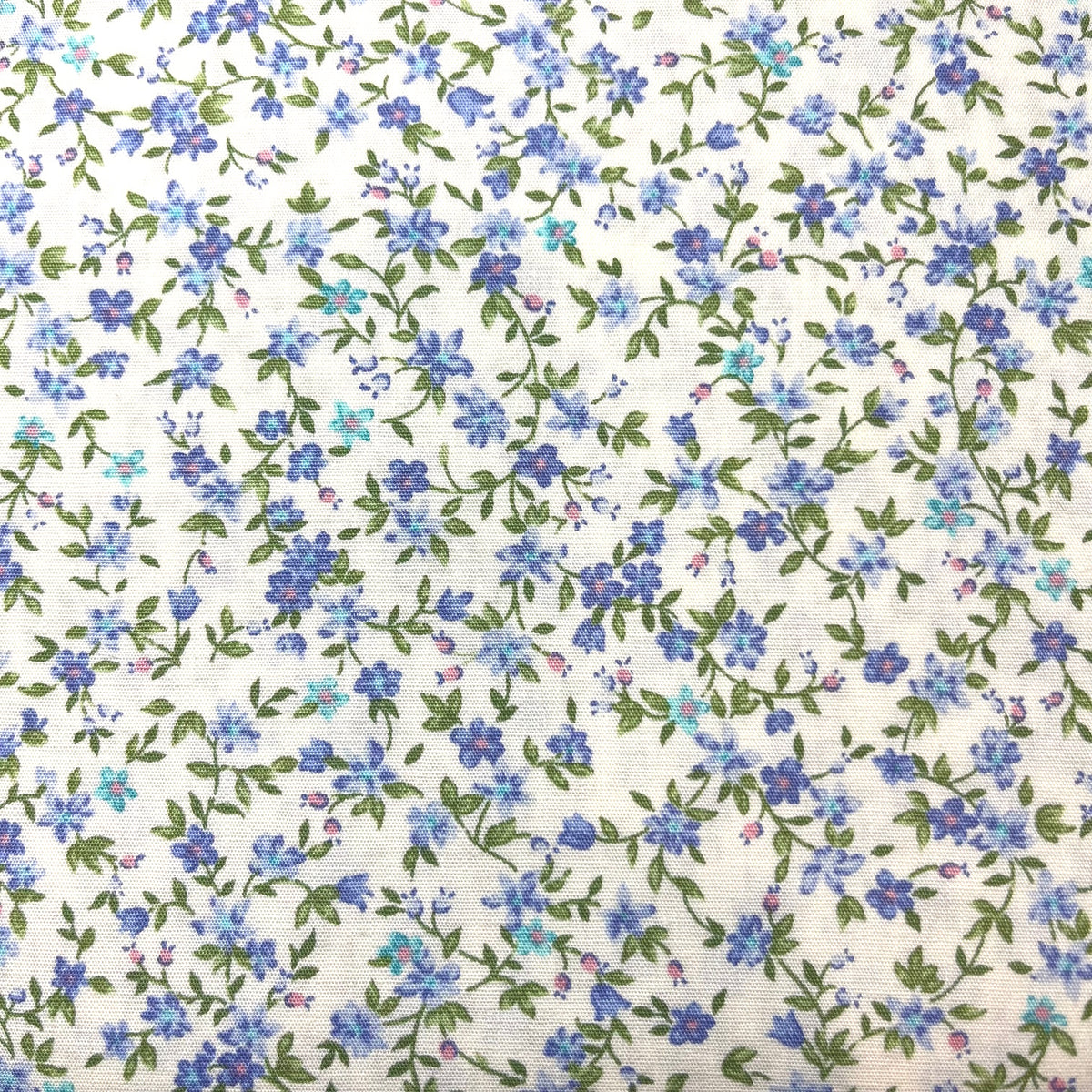 Sevenberry Petite Garden-B6110Z-Periwinkle Floral on Cream