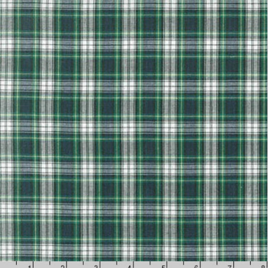 Robert Kaufman Sevenberry Tartan Plaid-Kelly