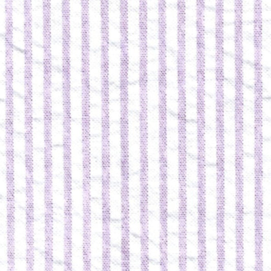 Striped Seersucker–S/55-Lavender Purple