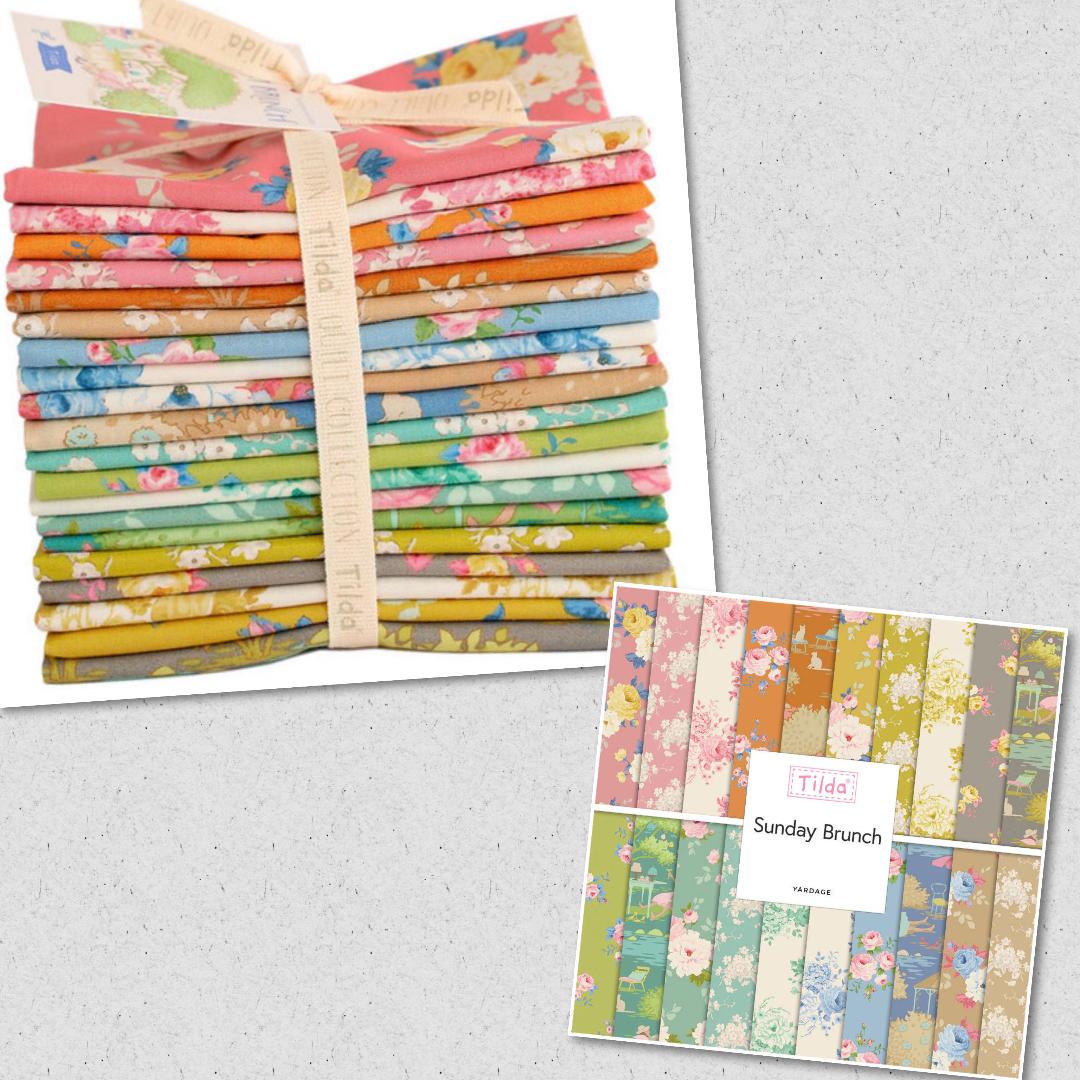 Tilda® Fat Quarter Bundle-Sunday Brunch
