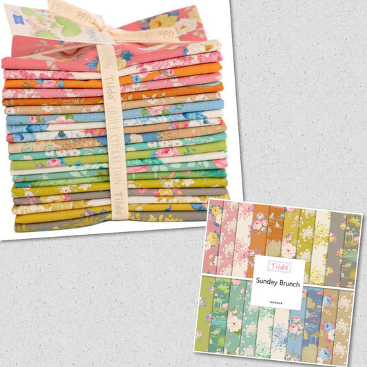 Tilda® Fat Quarter Bundle-Sunday Brunch