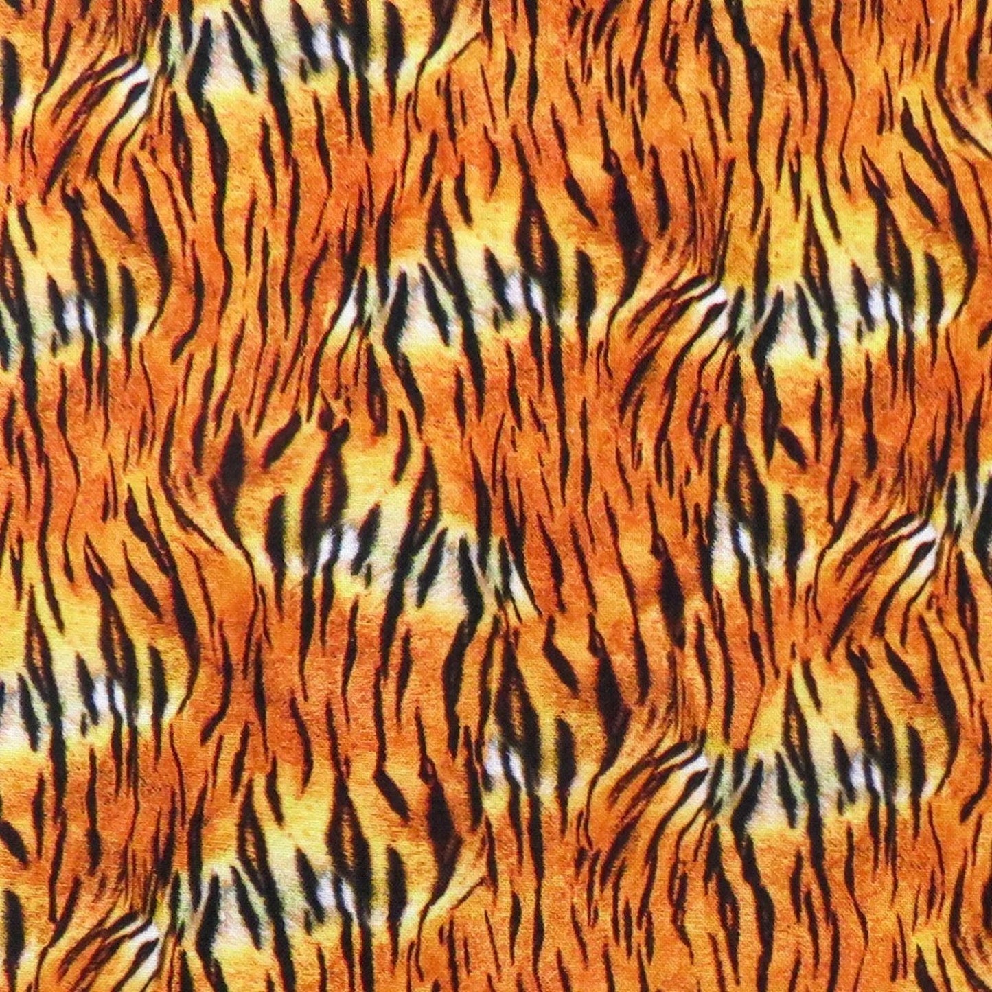 Robert Kaufmen- Animal Kingdom Knits Wild Tiger Skin
