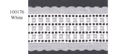 Swiss Embroidery-Geometric Squares-Insertions