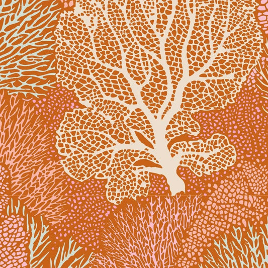 Tilda® Cotton Beach-Coral Reef GInger