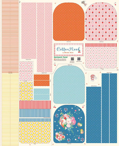 Minki Kim-Cotton Nook-Backpack Panel