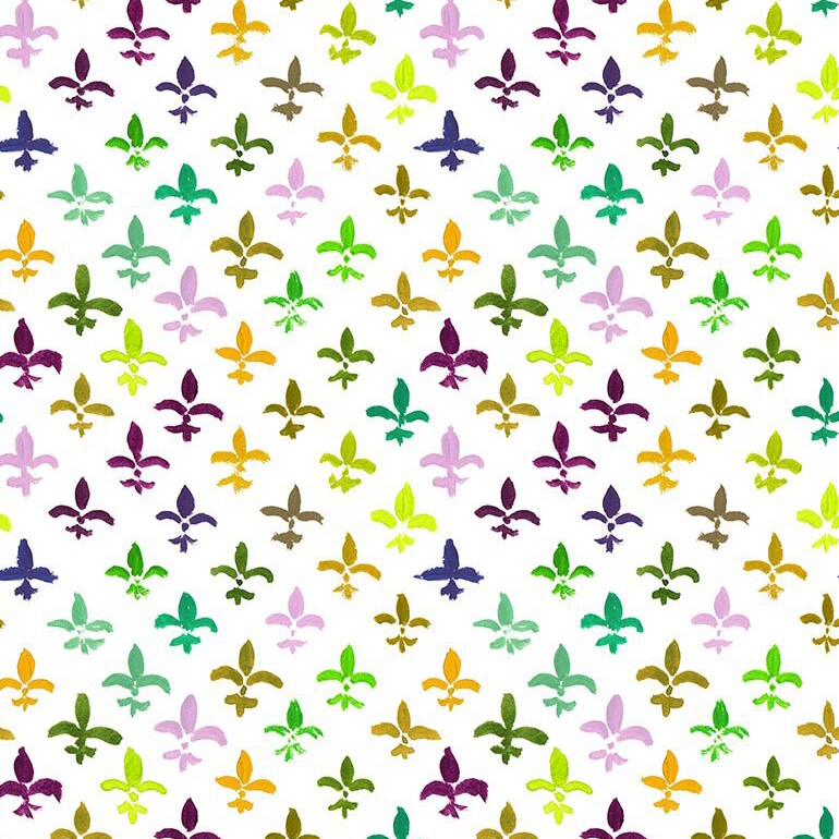 Dear Stella-DCWR1734-Mardi Gras Fleur de LIs