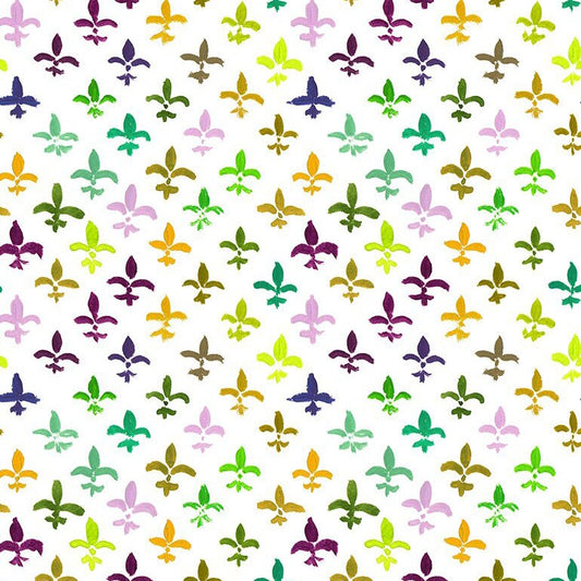 Dear Stella-DCWR1734-Mardi Gras Fleur de LIs