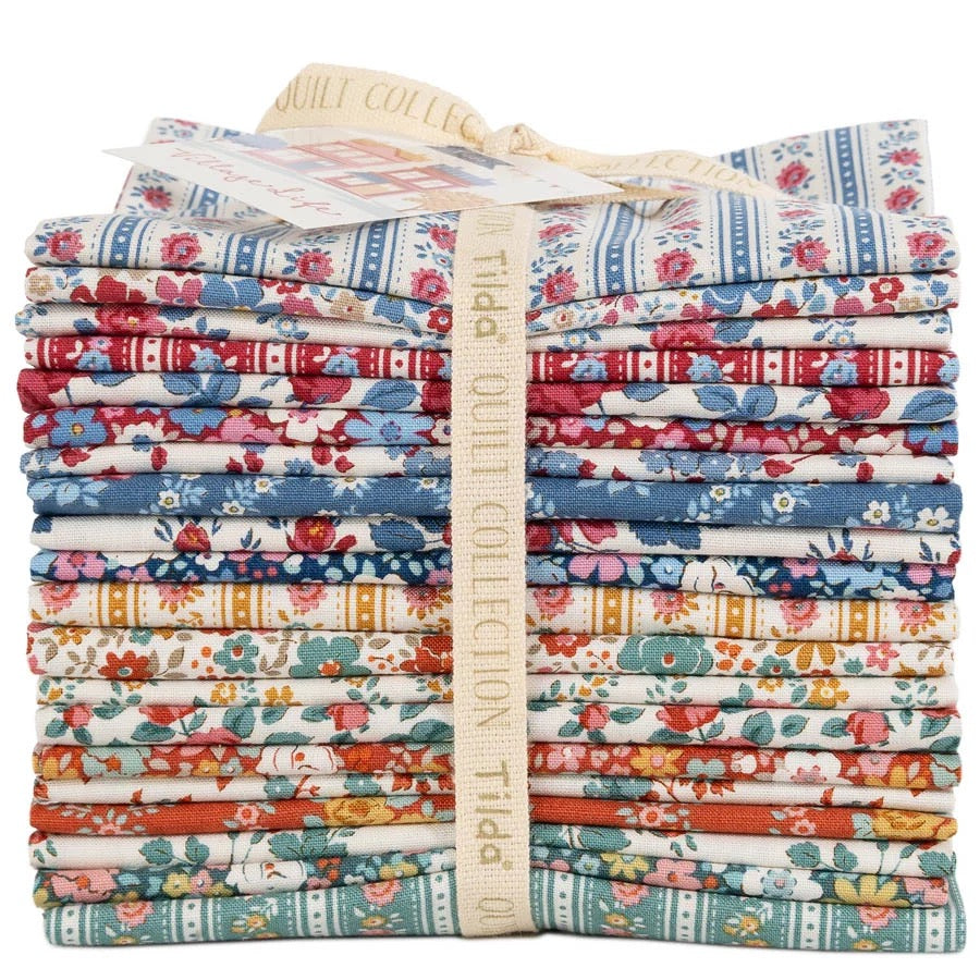 Tilda® Fat Quarter Bundle-Village Life Collection