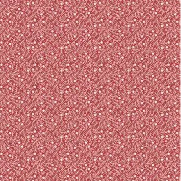 Poppie Cotton-Frost and Flurry-Frosted Berries-Red