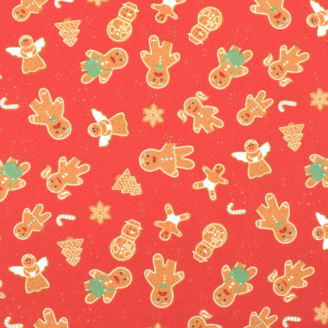Dear Stella-D2162-Gingerbread Men-Scarlet