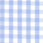 Gingham Check 1/4" Blue