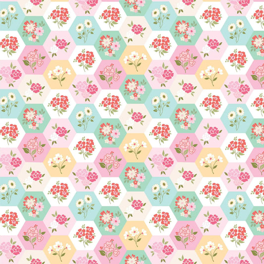 Poppie Cotton-Rosy Cheeks-Good Day-Multi