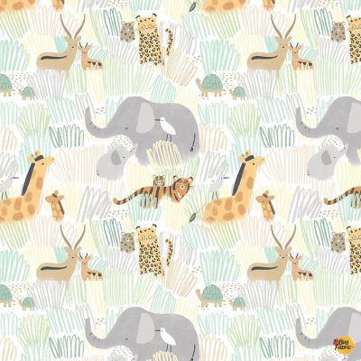 Dear Stella-D2926-Grasslands-Safari Animals-White