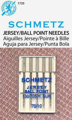 Schmetz Machine Needles 1725-Jersey/Ball Point