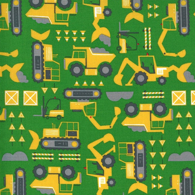 Moda-On the Go-Let's Build-Green