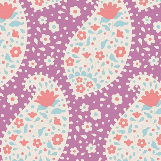 Tilda® Plum Garden Collection-Teardrop Plum