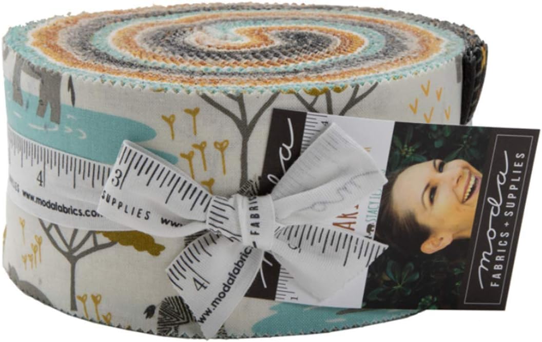 Moda Fabrics Jelly Roll-Safari Life by Stacy Hsu