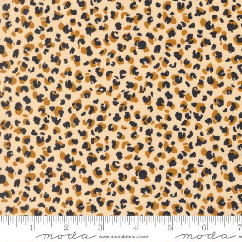 Moda Fabrics-Safari Song-Animal Print-Parchment