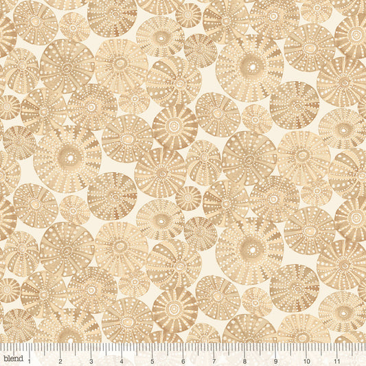 Cori Dantini by Blend Fabrics-Mermaid Days-Sea Urchins-Sand