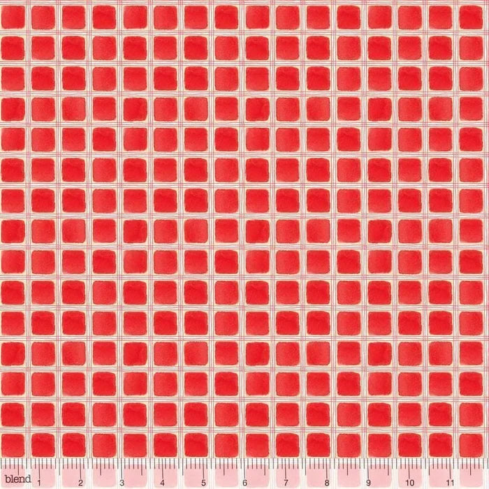 Cori Dantini by Blend Fabrics-Snow Fun-Menagerie-Red
