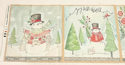 Cori Dantini by Blend Fabrics-Snow Fun 4 Square Panel-112.124.01