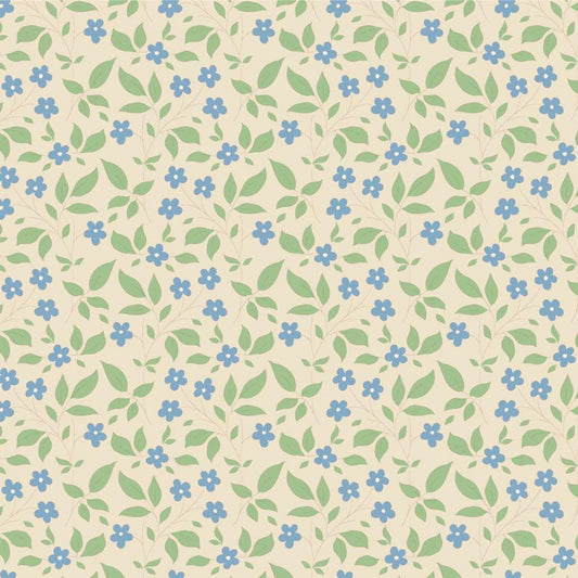 Tilda® Sunday Brunch-Tipsy Cream/Blue