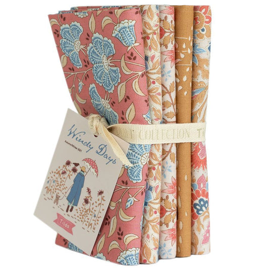 Tilda® Fat Quarter Bundle-Windy Days-October